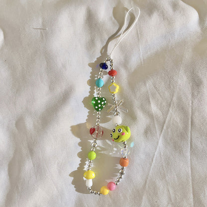 Bunte Perlen Charm Brillenhalter Brehn