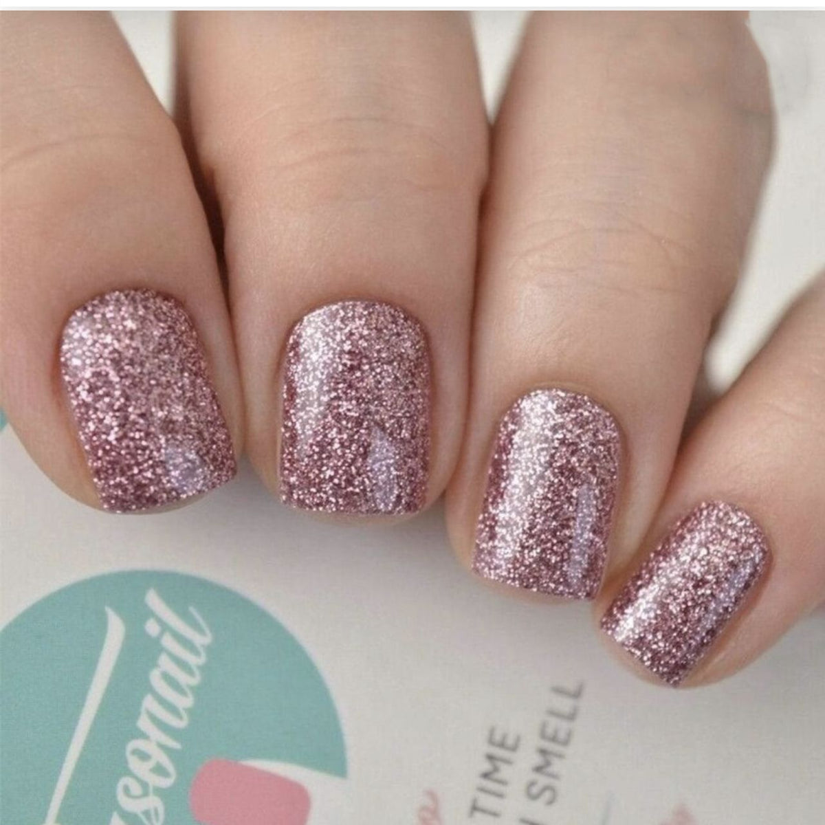 Glamouröse Glitzer Kunstnägel Brehn