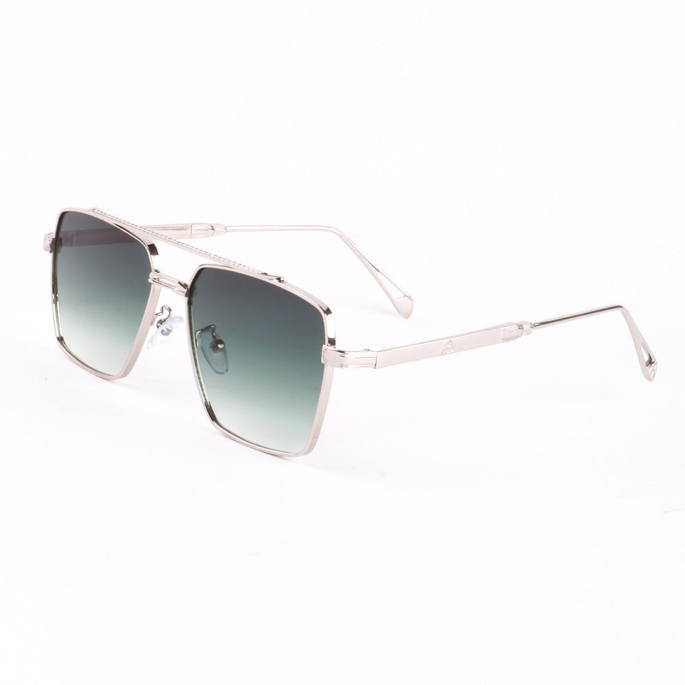 Damen oversized Sonnenbrille mit elegantem Metallrahmen Brehn