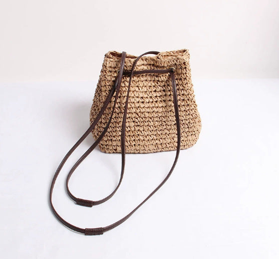 Damen Handtasche mit integriertem Schulterriemen aus Kunststoffen Brehn