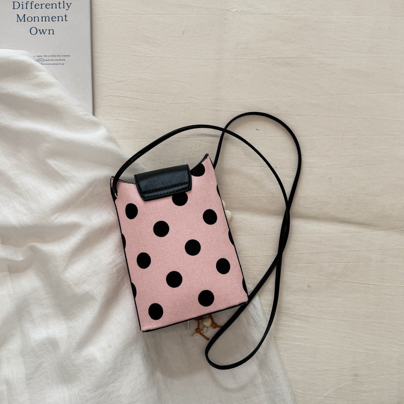 WoPlayful Polka Dot Umhängetasche Brehn