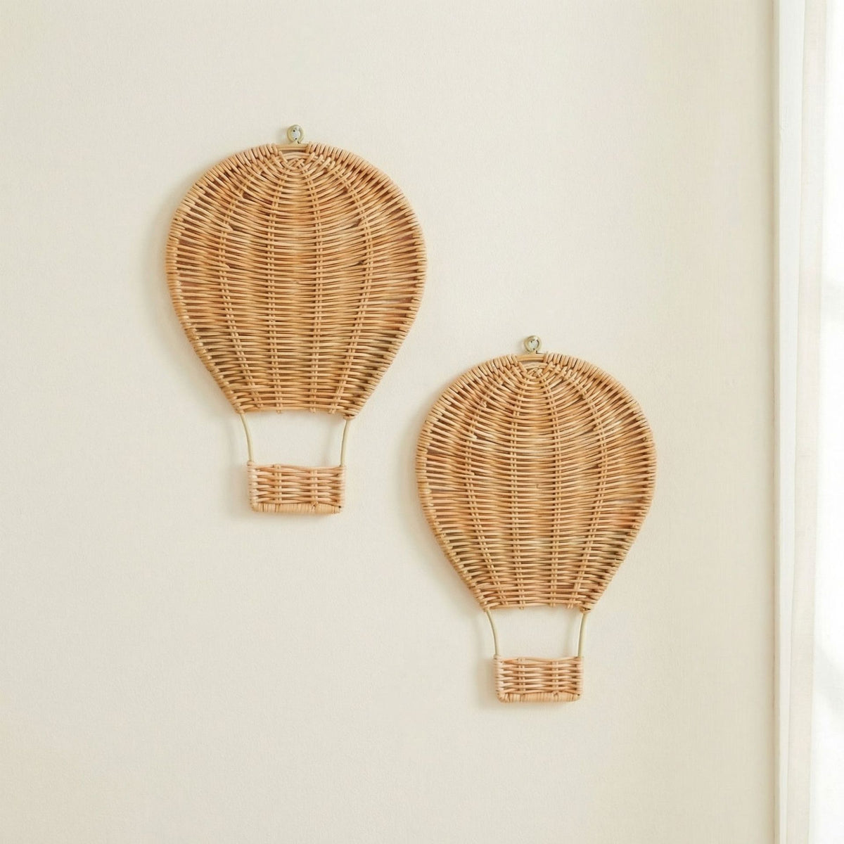 Wanddekoration im Heißluftballon-Design Brehn