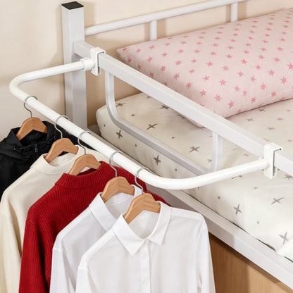 Fensterrahmen Klemmen Klappbarer Kleidertrockner mit gebogenem ausziehbarem Arm