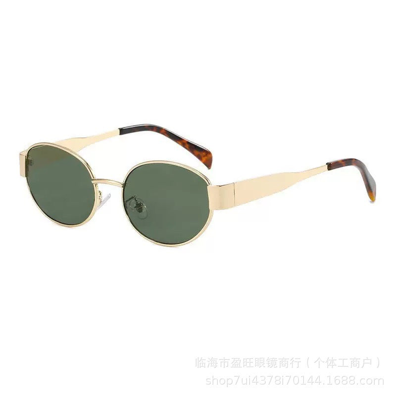 Retro-Runde-Rahmen-Sonnenbrille Brehn
