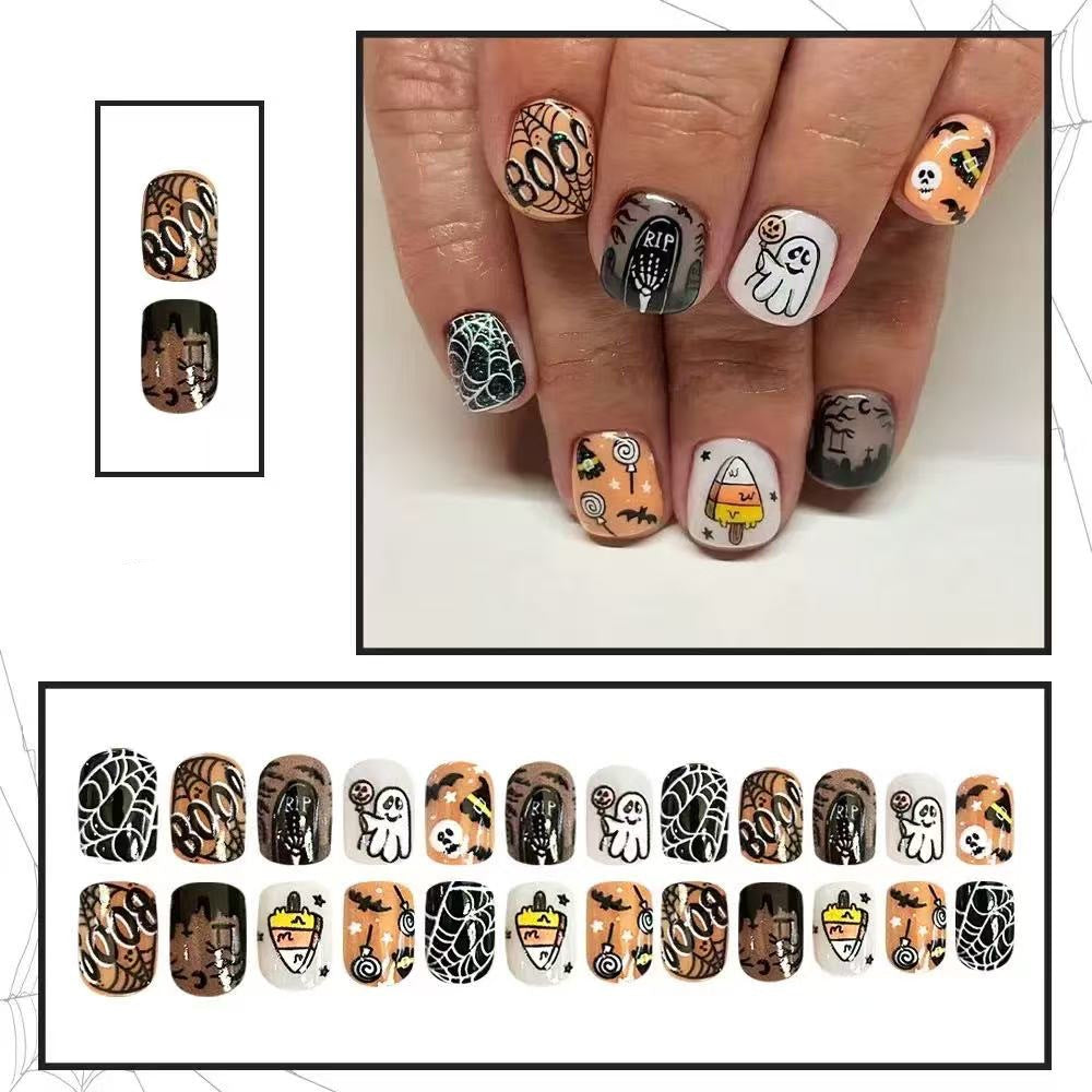 Halloween Nagelkunst-Set Brehn