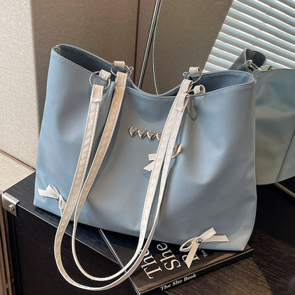 Elegante Faux-Leder Hobo Tasche