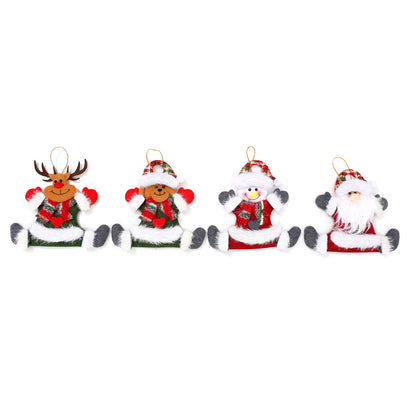 Dekorative Filz Santa Ornament Schale