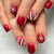 Festliches winterliches Press-On-Nagelset Brehn