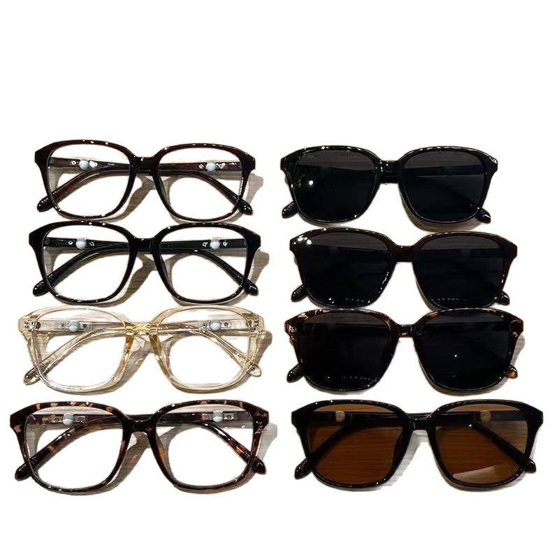 Damen modische Sonnenbrille mit stilvollem eckigen Rahmen und polarisierten Gläsern Brehn