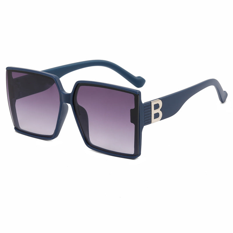Damen Oversized-Sonnenbrille mit luxurious Detail Brehn