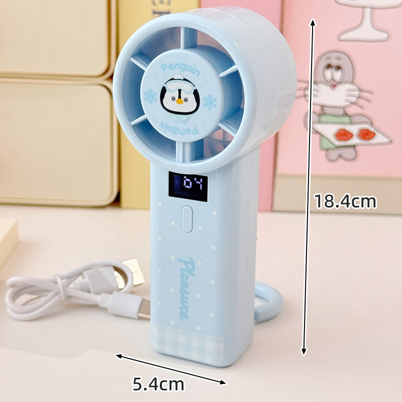 Tragbarer Digitalanzeige Mini Ventilator Brehn