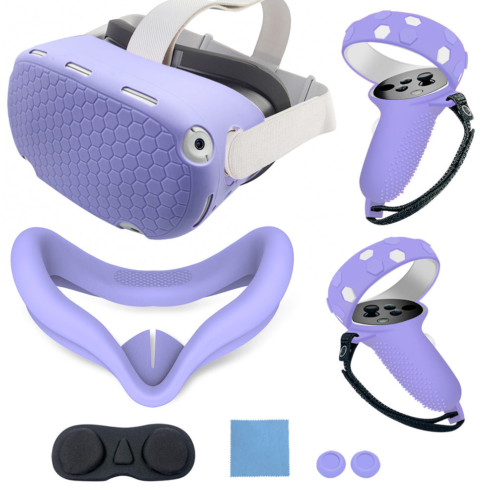VR-Zubehör-Set mit Ergonomischer Halterung und Schutz für Controller Brehn