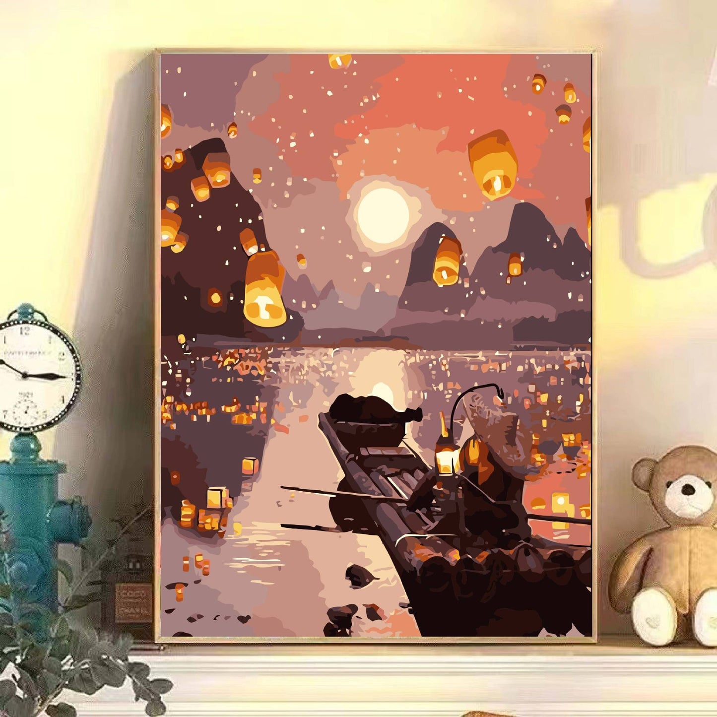 Scenic Landscape Art Leinwanddruck Brehn