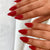 Glänzende Stiletto Druck-Nageltips Brehn