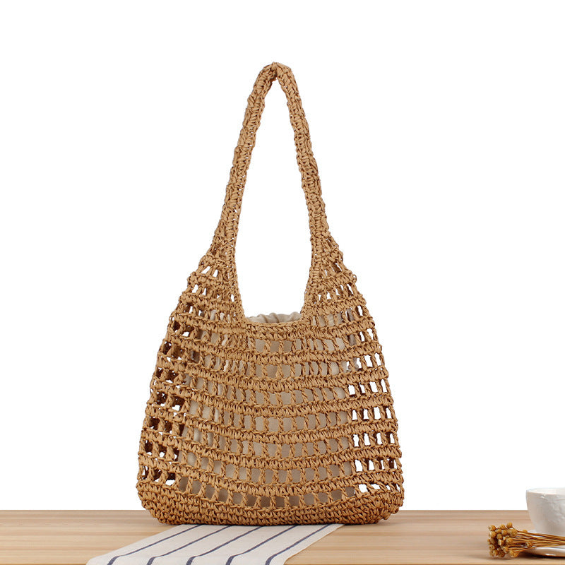 Handgeknüpfte Netztasche Brehn