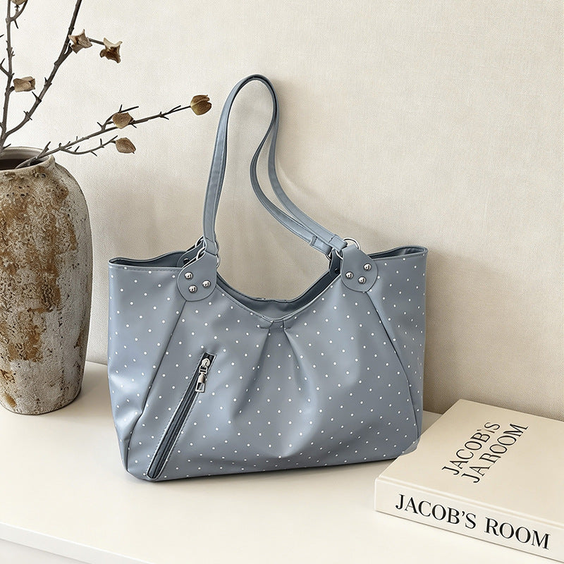 Punktmuster Handtasche
