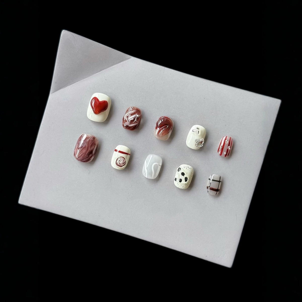 Kreatives Press-On Nagelkunst Set