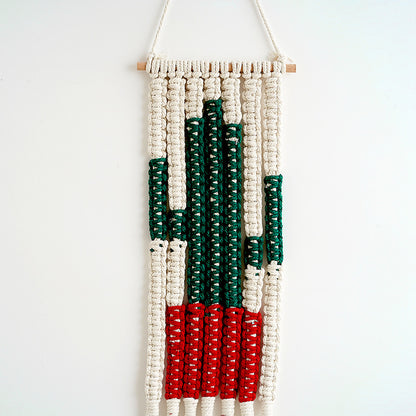 Macramé Wüsten-Kaktus Wandbehang Dekor Brehn
