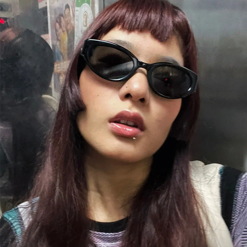 Damen Modische Cat-Eye Sonnenbrille mit trendigem Rahmen und UV-Schutz Brehn