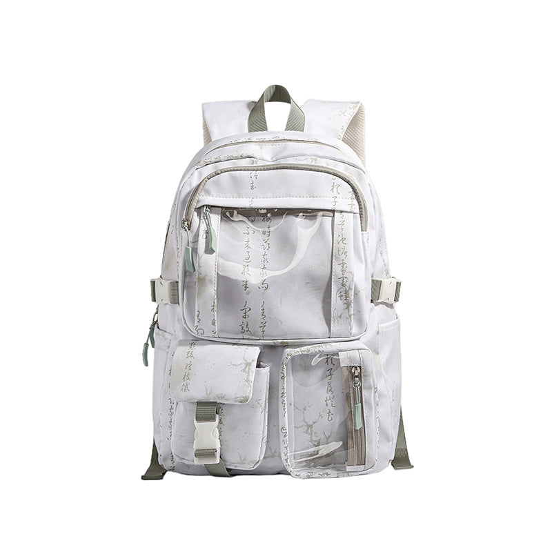 Stylischer Grafikdruck-Rucksack