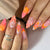 Dekorative Gel-Nageltips Brehn