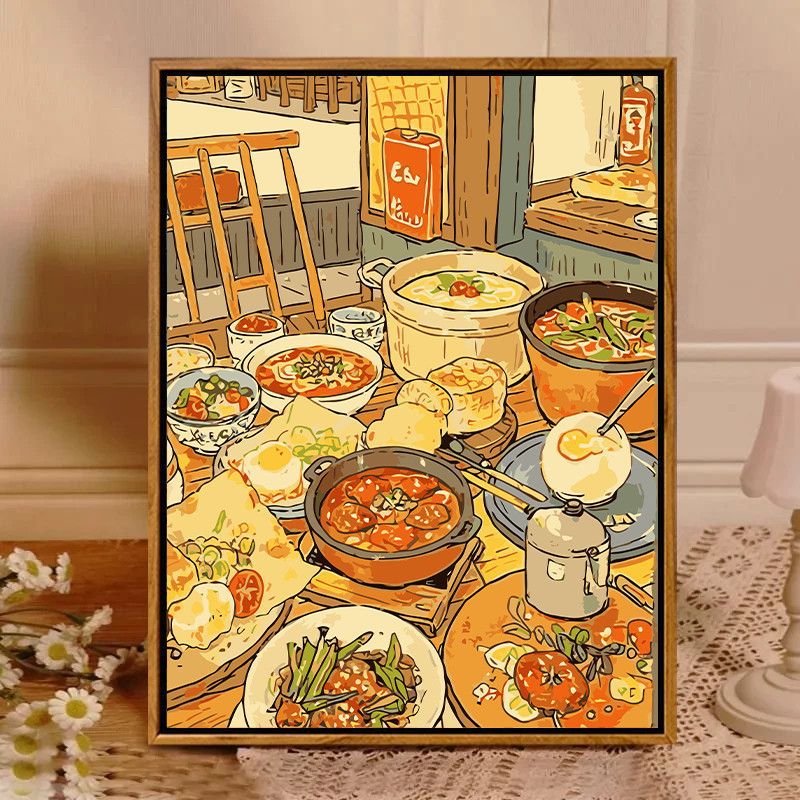 Gourmet Kulinarische Wandkunst Druck Brehn