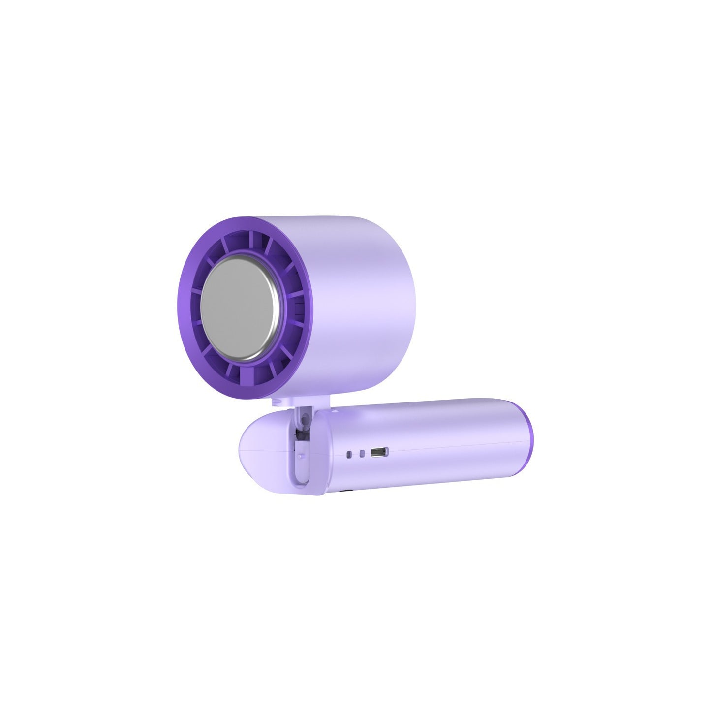 Unisex nan faltbarer tragbarer Handventilator mit digitalem LED-Display und eissensitiver Technologie Brehn