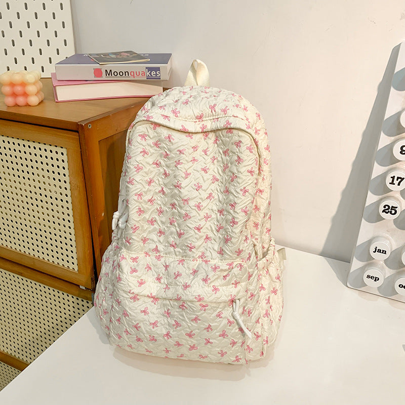 Gestepptes floral gemustertes Rucksack Brehn