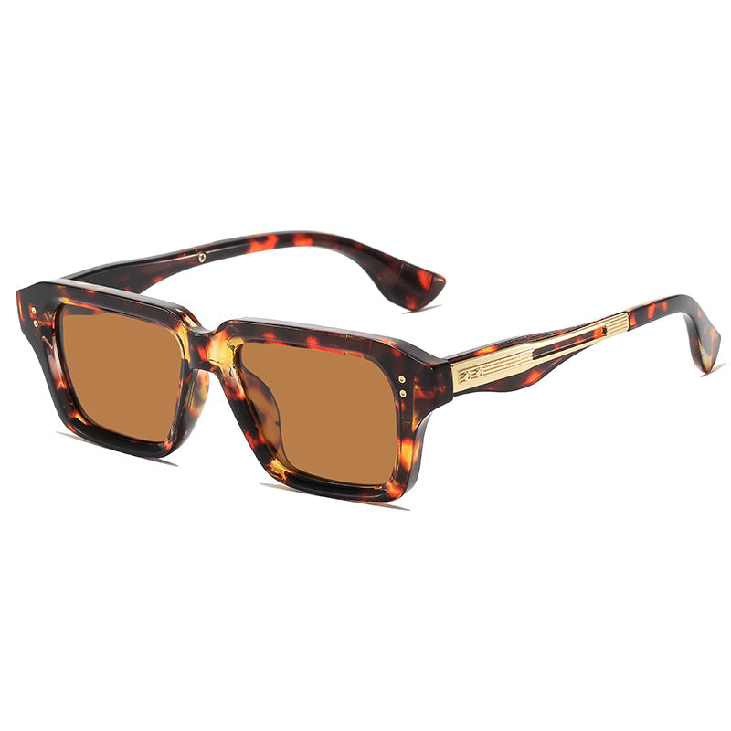 Trendy Quadratische Rahmen Sonnenbrille Brehn