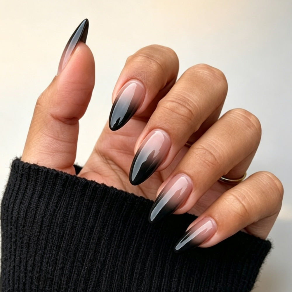 Ombre Pointed Press-On Nägel Brehn