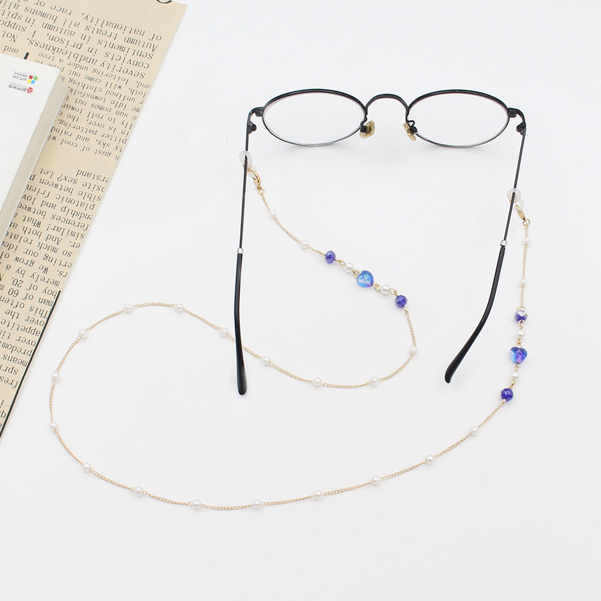 Elegante gestufte Perlenkette Brehn