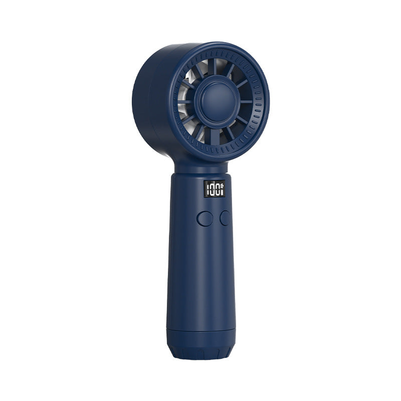 Unisex Tragbarer Handventilator mit digitaler Anzeige und mehreren Geschwindigkeitsstufen Brehn