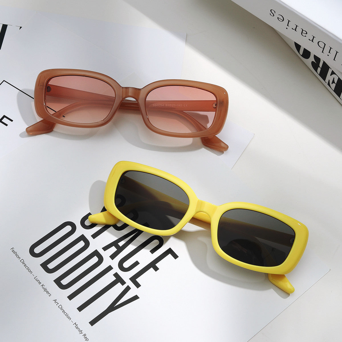 Damen modische Sonnenbrille mit ergonomischem Rahmen Brehn