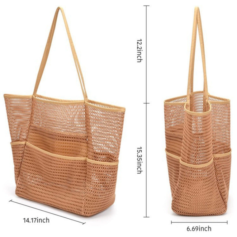 Praktische Netz-Strandtasche Brehn