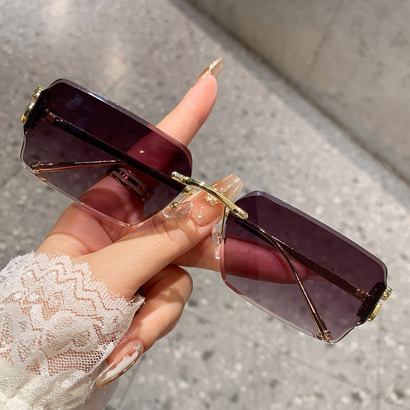 Damen oversized Sonnenbrille mit hochwertigem Metallrahmen und polarisierten Gläsern Brehn