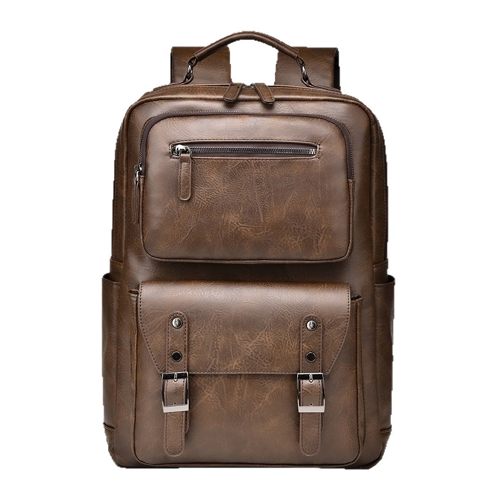 Premium Leder Reise Rucksack Brehn