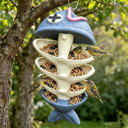 Kreativer fischförmiger Vogelhaus Brehn