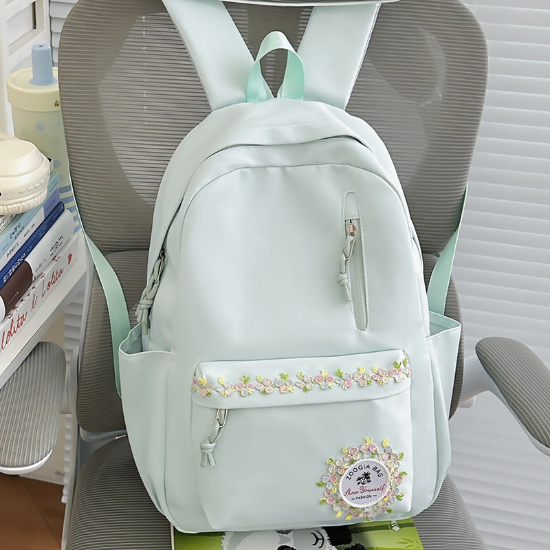 Bestickter Blumensack Brehn