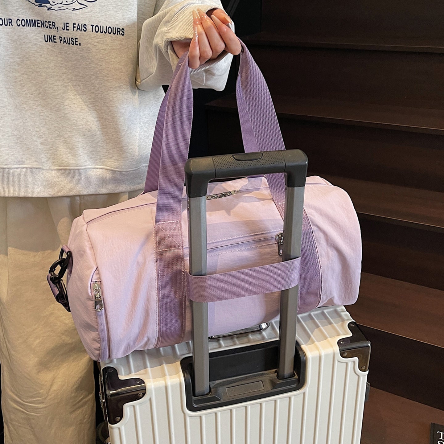 Multi-Taschen Fitness Duffel Brehn