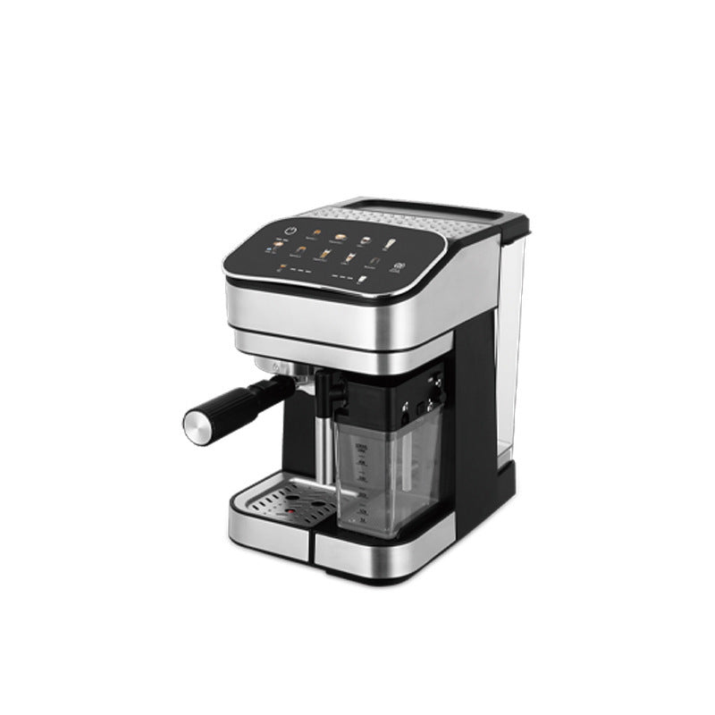 Hochleistungs-Espressomaschine mit Integriertem Milchaufschäumer und Präziser Brühtemperaturkontrolle Brehn