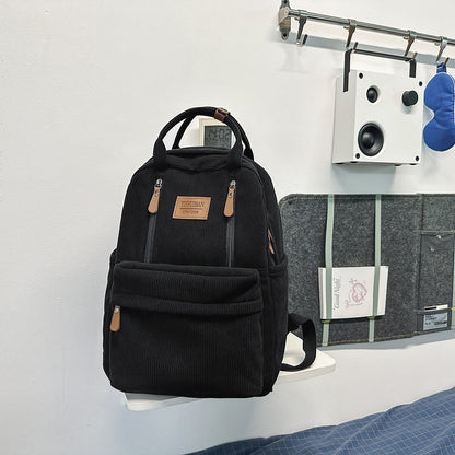 Corduroy Schule Rucksack