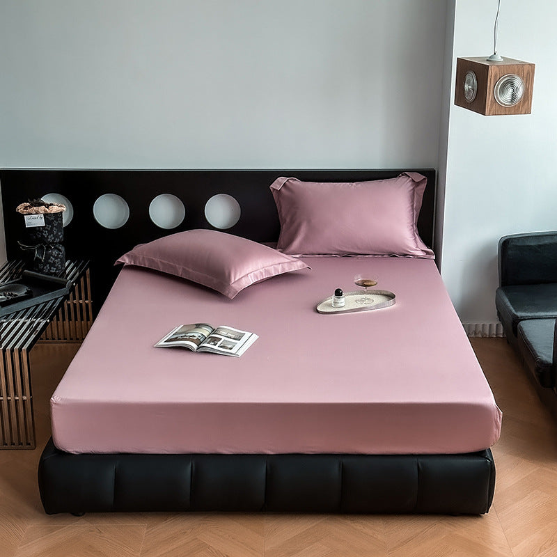 Luxuriöses Spannbettlaken-Set aus Satin-Mikrofaser