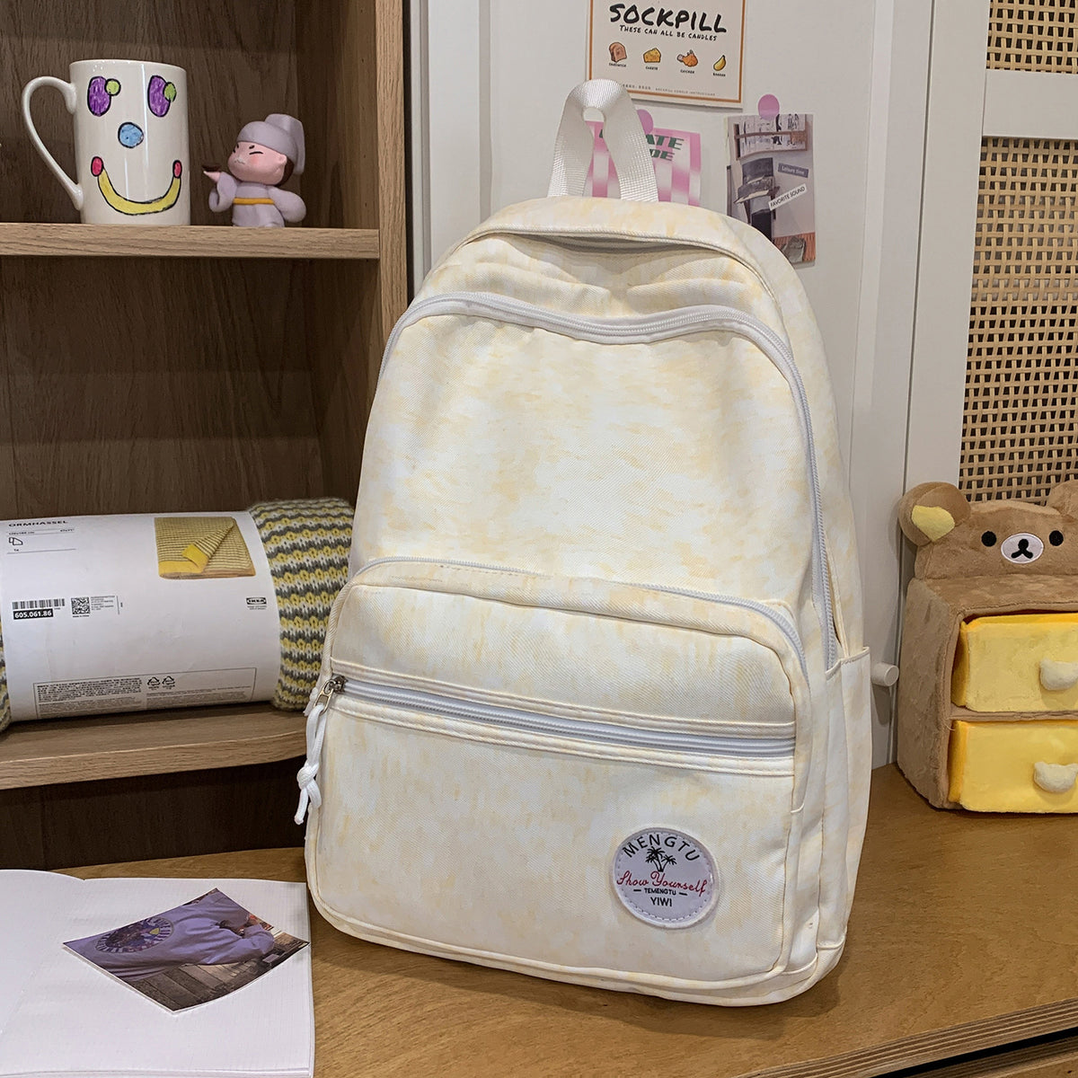 Stylischer Mehrfach-Taschen-Rucksack Brehn 1791204937