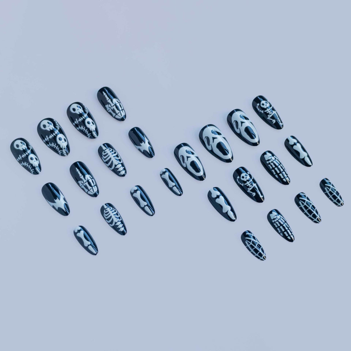 Gothic-Themen Press-On Nagelkunst Set Brehn 1790727346