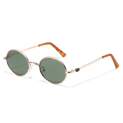 Retro Circle Frame Sonnenbrille Brehn