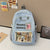 Spaß Polka-Dot Transparenter Schulrucksack