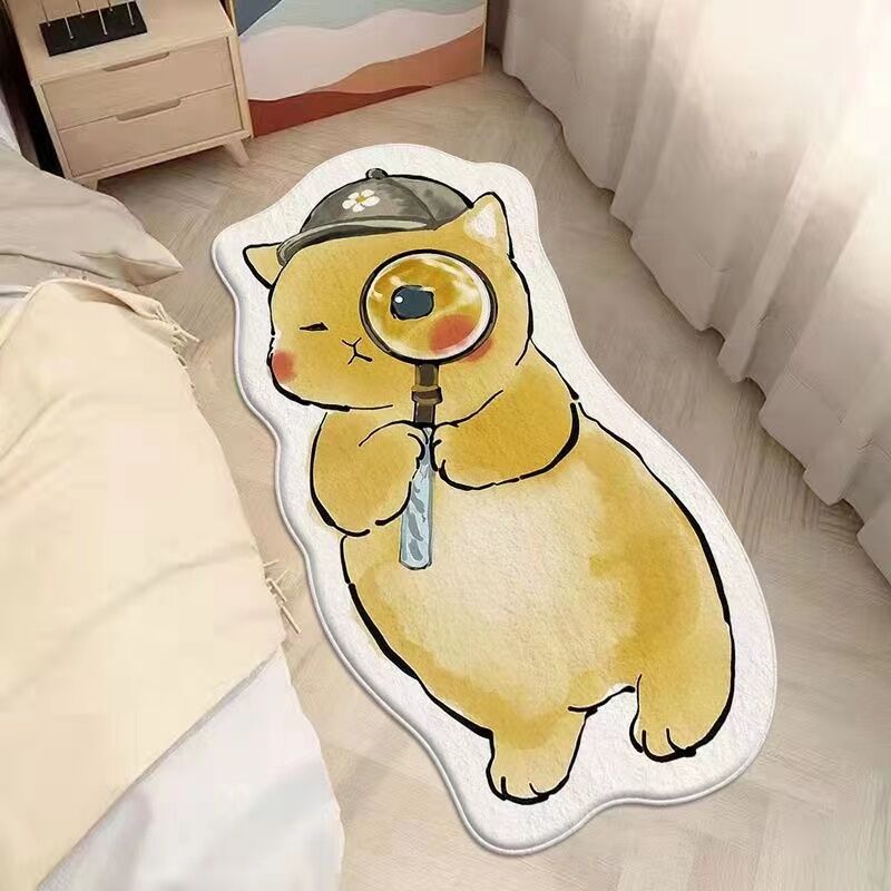 Cartoon Katzenförmiger Teppich Brehn
