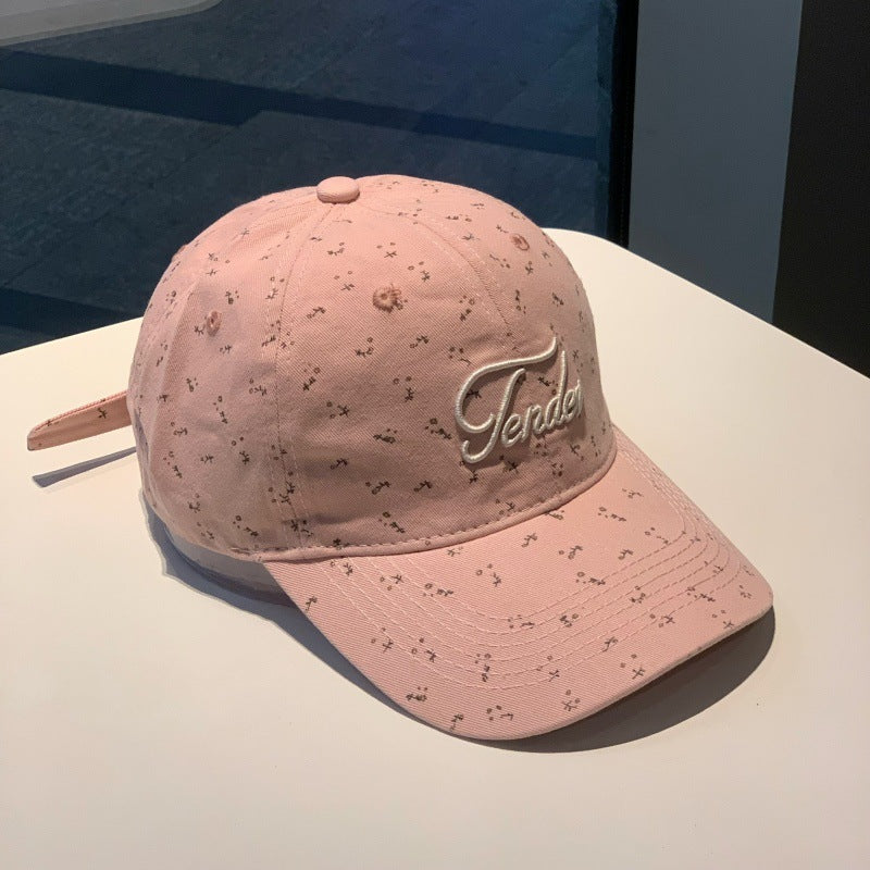 Damen Bestickte Lässige Grafik Baseballcap Brehn