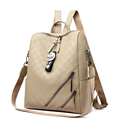 Karomuster Stylischer Rucksack Brehn