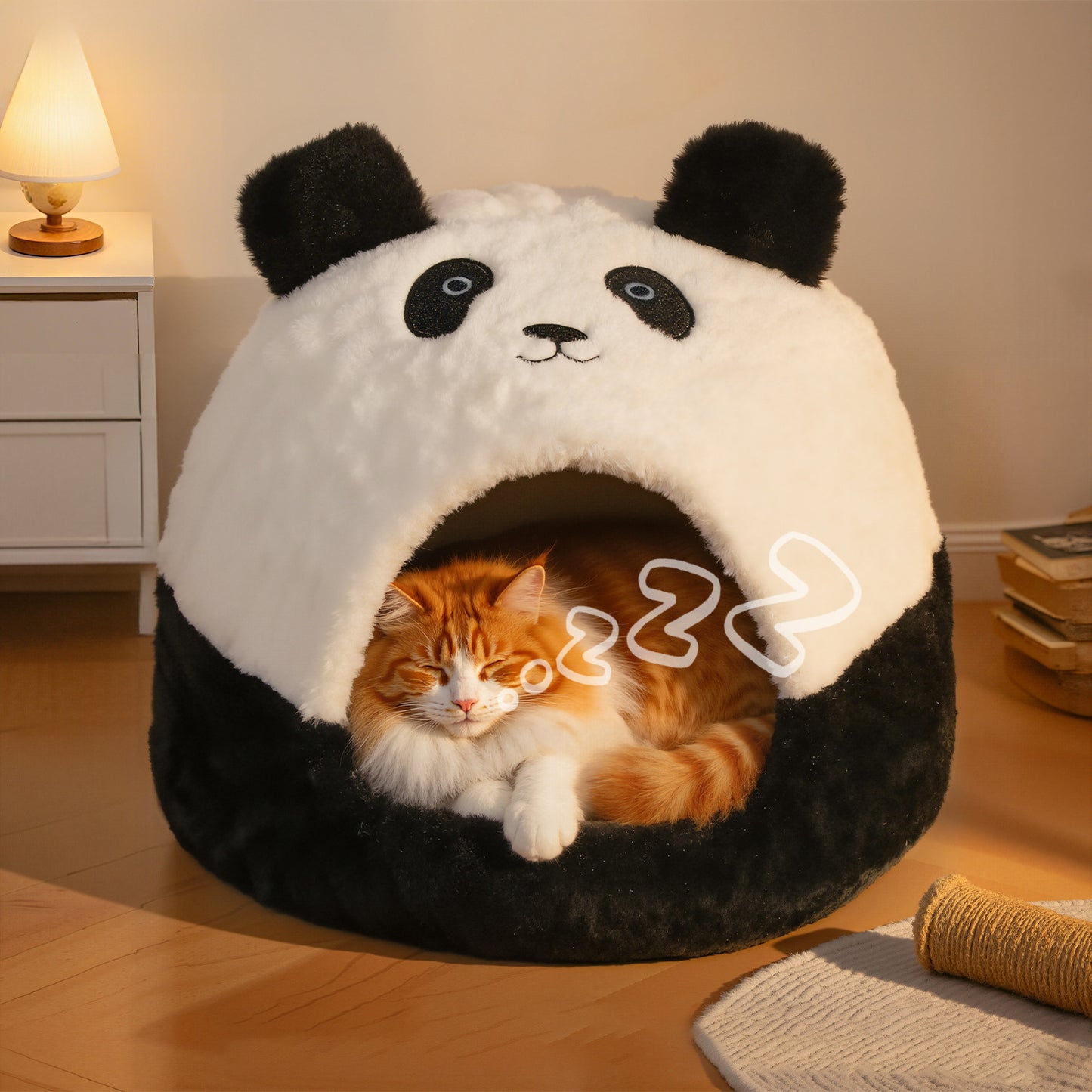 Panda-Themen Gemütliches Hundebett